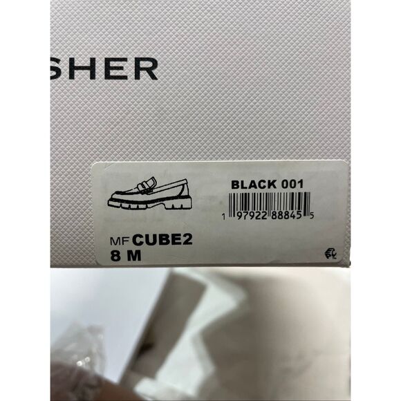 Marc Fisher Women's Houndstooth Cube Loafer 8 - Picture 10 of 10